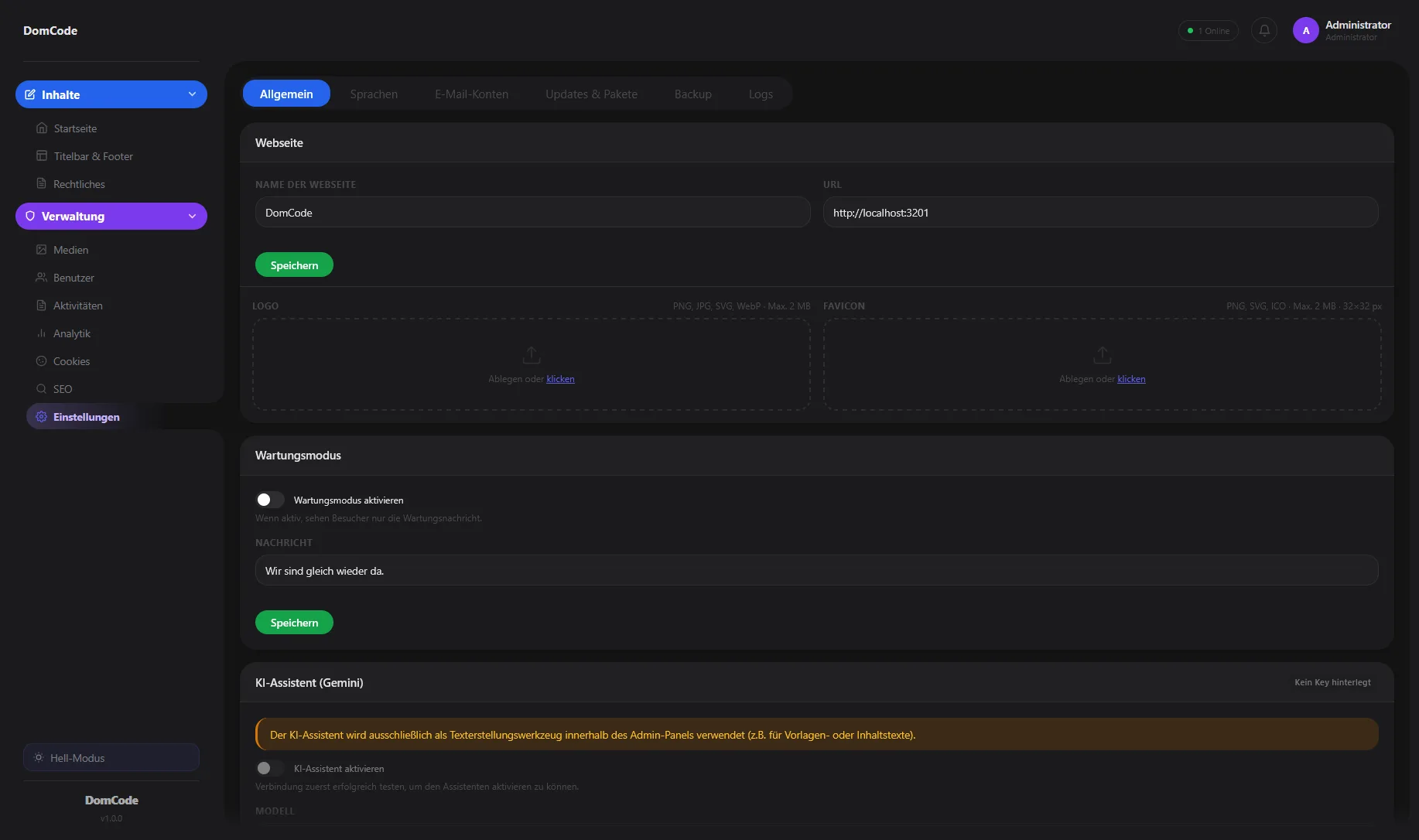 Ihre Website. Ihr Tempo.